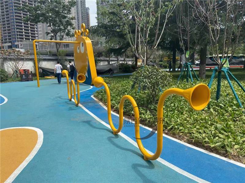 戶外健身器材場地EPDM塑膠